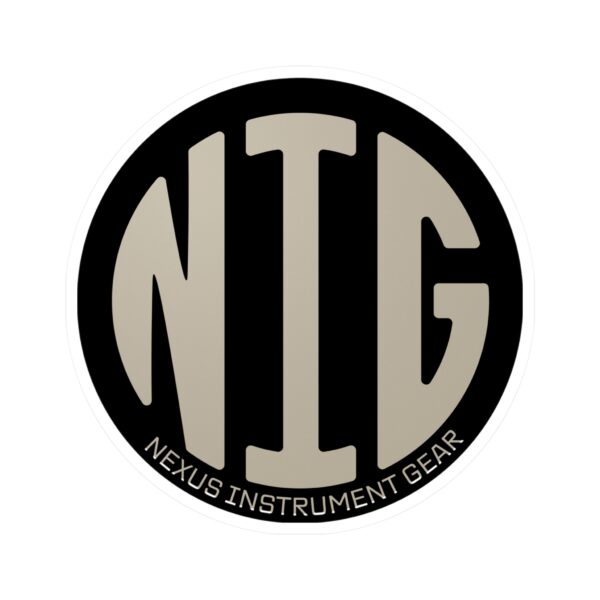 NIG Logo Vinyl - SAND