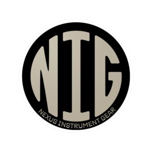 nig sticker black